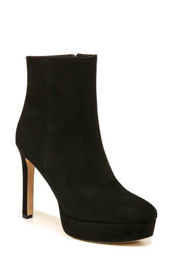 Shop Veronica Beard Dali Platform Bootie In Black