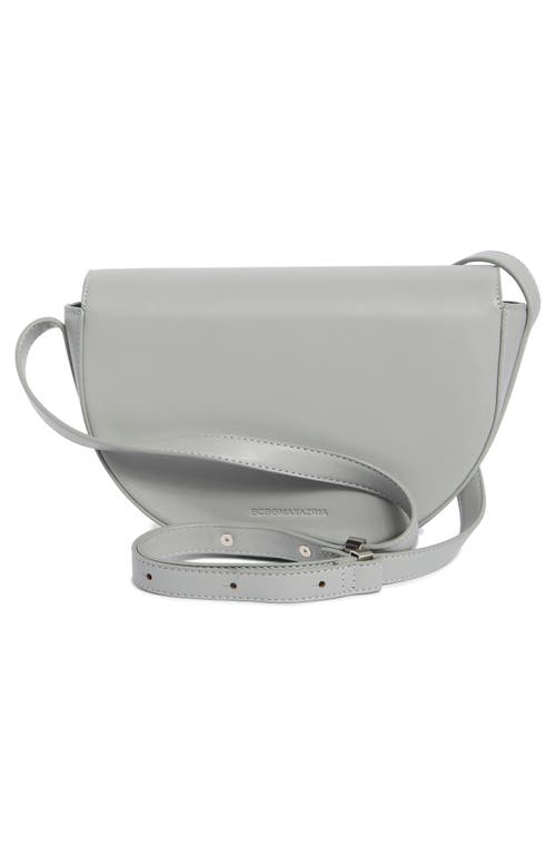 Bcbg Geo Half Moon Crossbody Bag In Grey