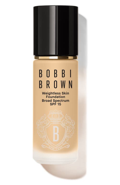 Bobbi Brown Weightless Skin Oil-controlling Foundation Spf 15 With Hyaluronic Acid Neutral Warm Sand 1 oz / 30 M In Neutral Warm Sand