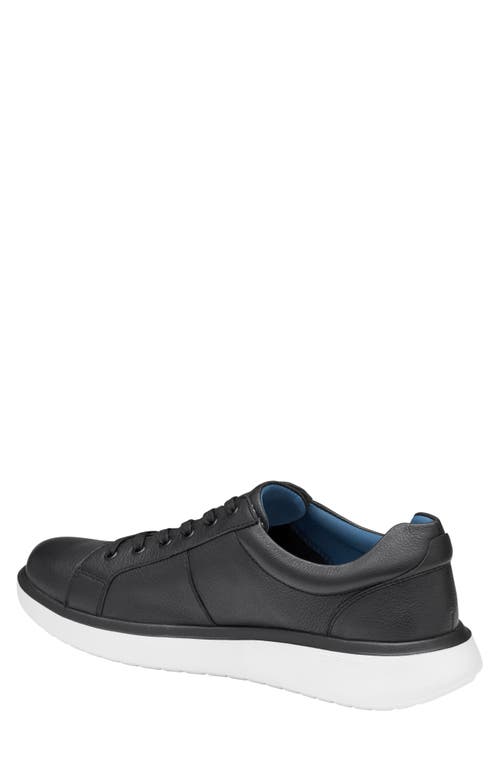 Shop Johnston & Murphy Calm Sneaker In Black
