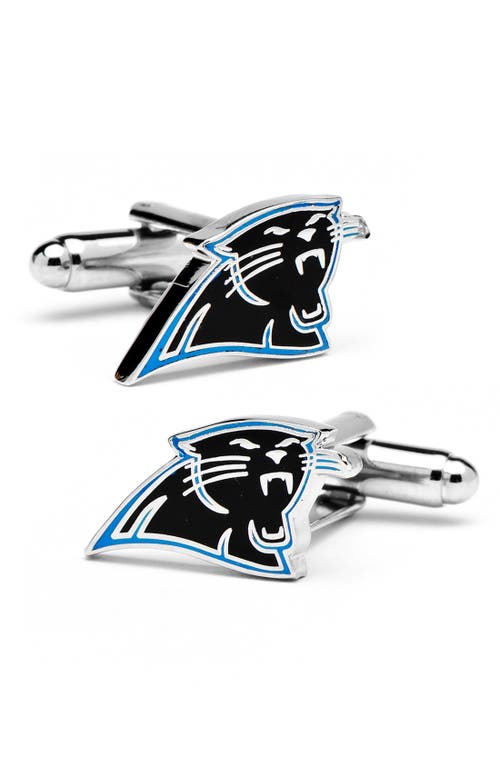 Cufflinks, Inc. Carolina Panthers Cuff Links in Silver at Nordstrom
