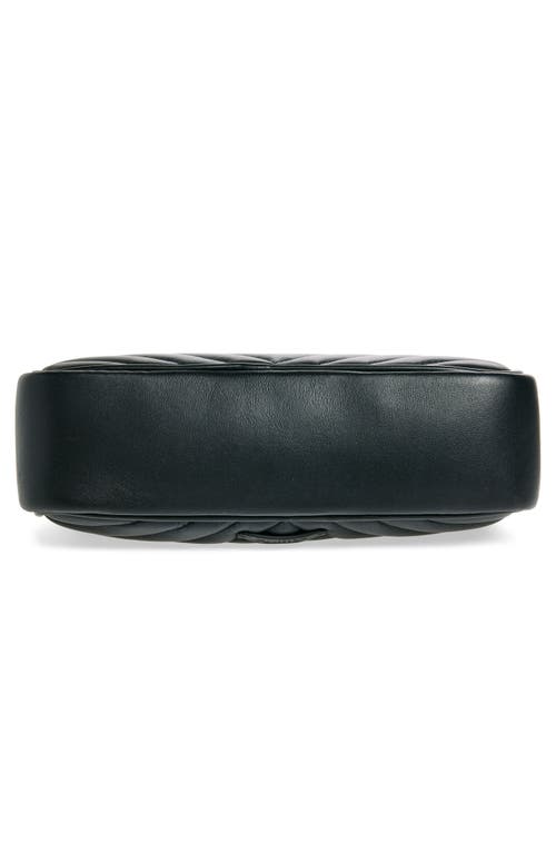 Vince Camuto Theon Leather Camera Crossbody Bag In Black