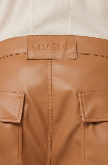 Hudson North Plus Faux Leather Pant
