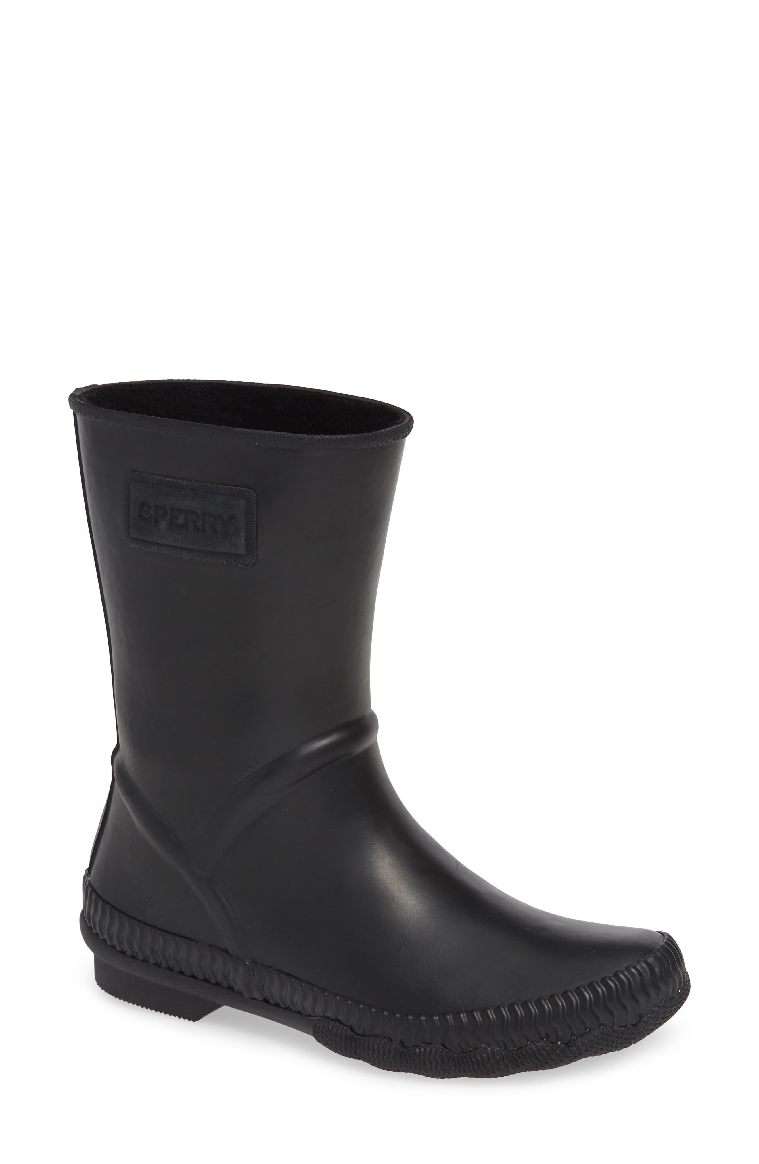 sperry saltwater current rain boots