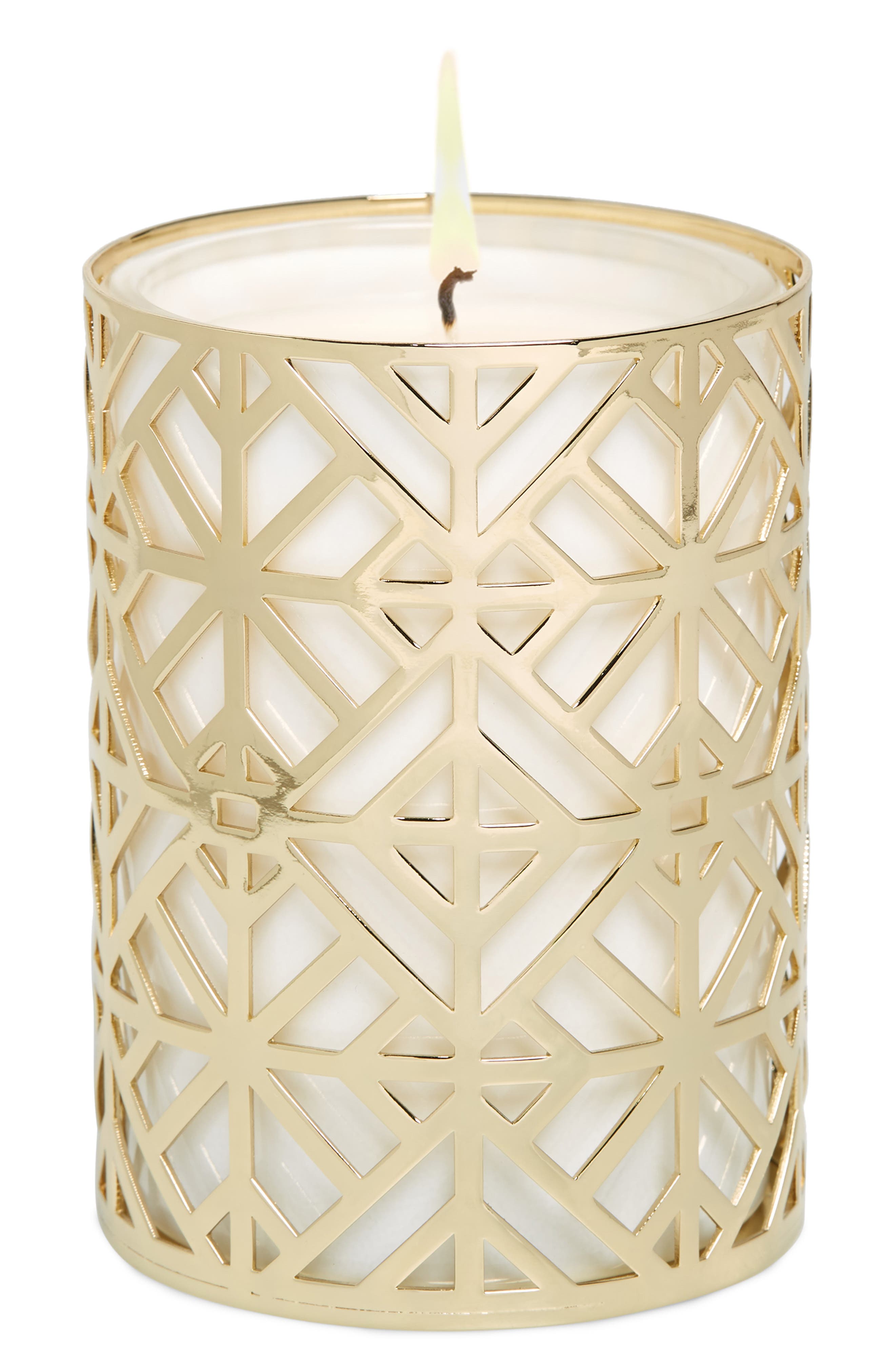 Tory Burch Cedarwood Candle in Metallic Gold at Nordstrom