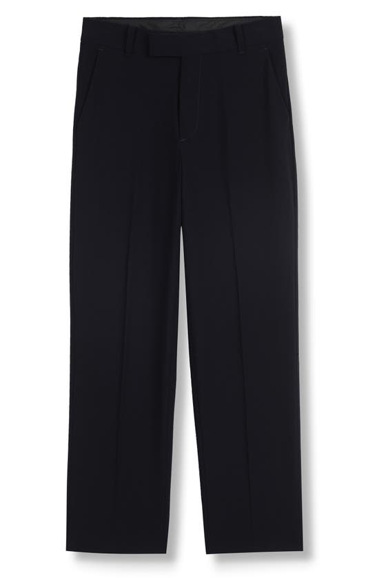 Shop Calvin Klein Kids' Bi-stretch Pants In Navy