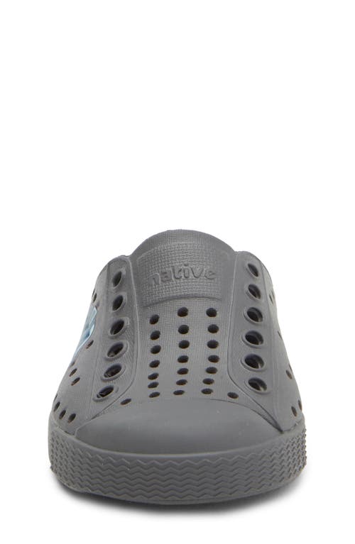 Native Shoes X Star Wars™ Kids' Jefferson Water Friendly Perforated Slip-on In Dblgry/dblgry/darthbff