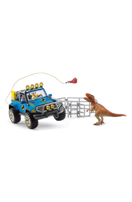 Schleich 14-Piece Off-Road Vehicle & Dino Outpost in Multi at Nordstrom