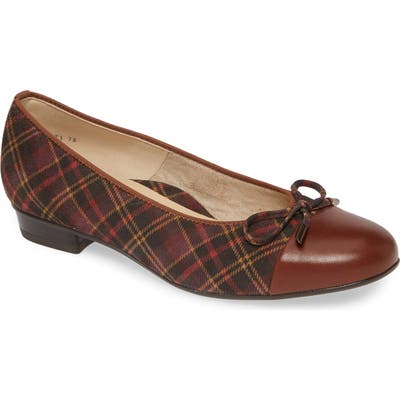 Ara Belinda Ballet Flat, Brown