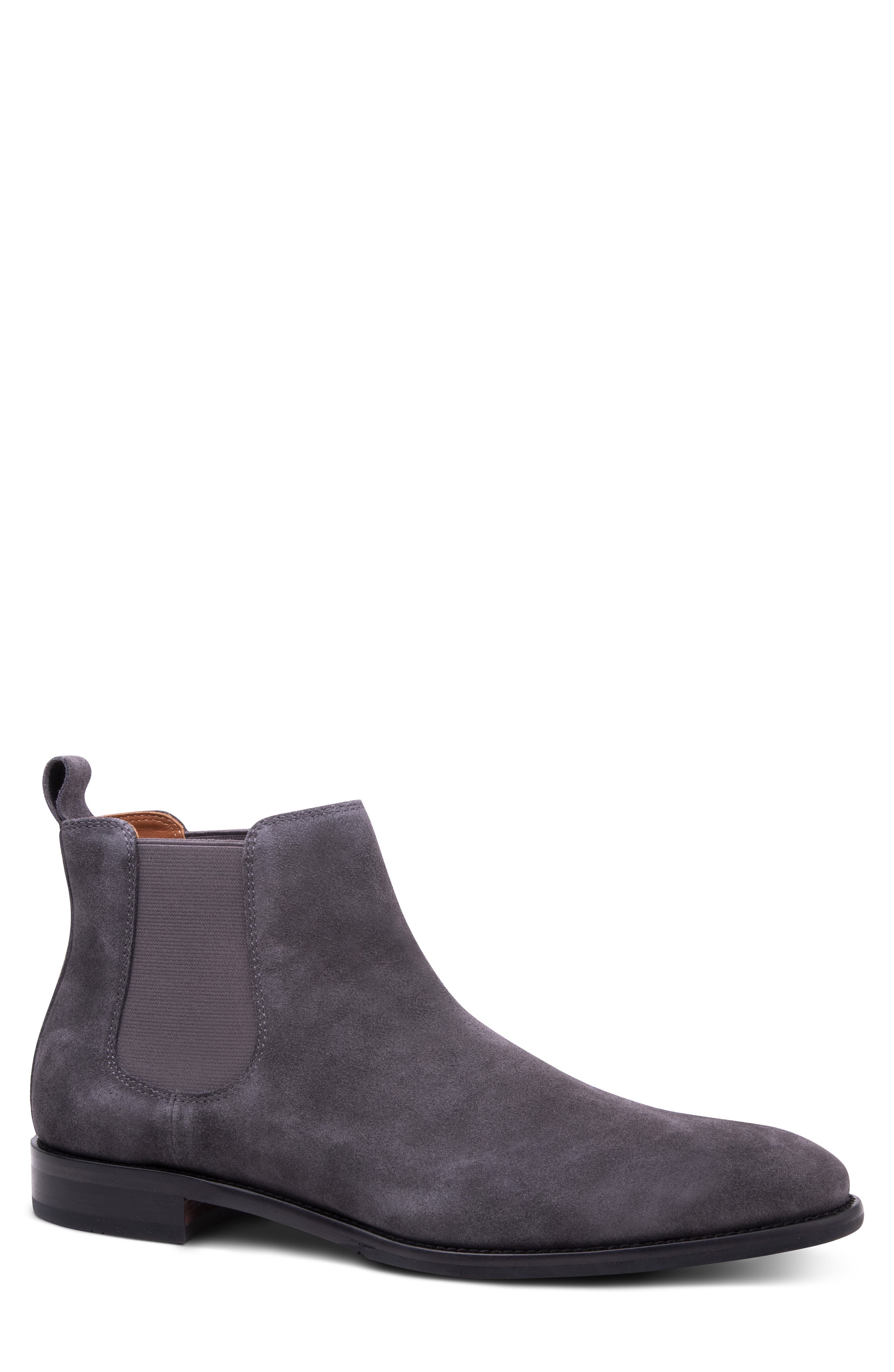 grey dress boots men's