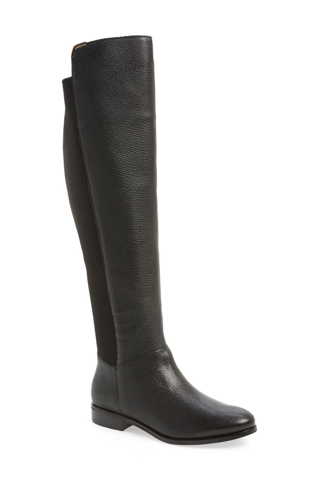 cole haan women's dutchess leather boots