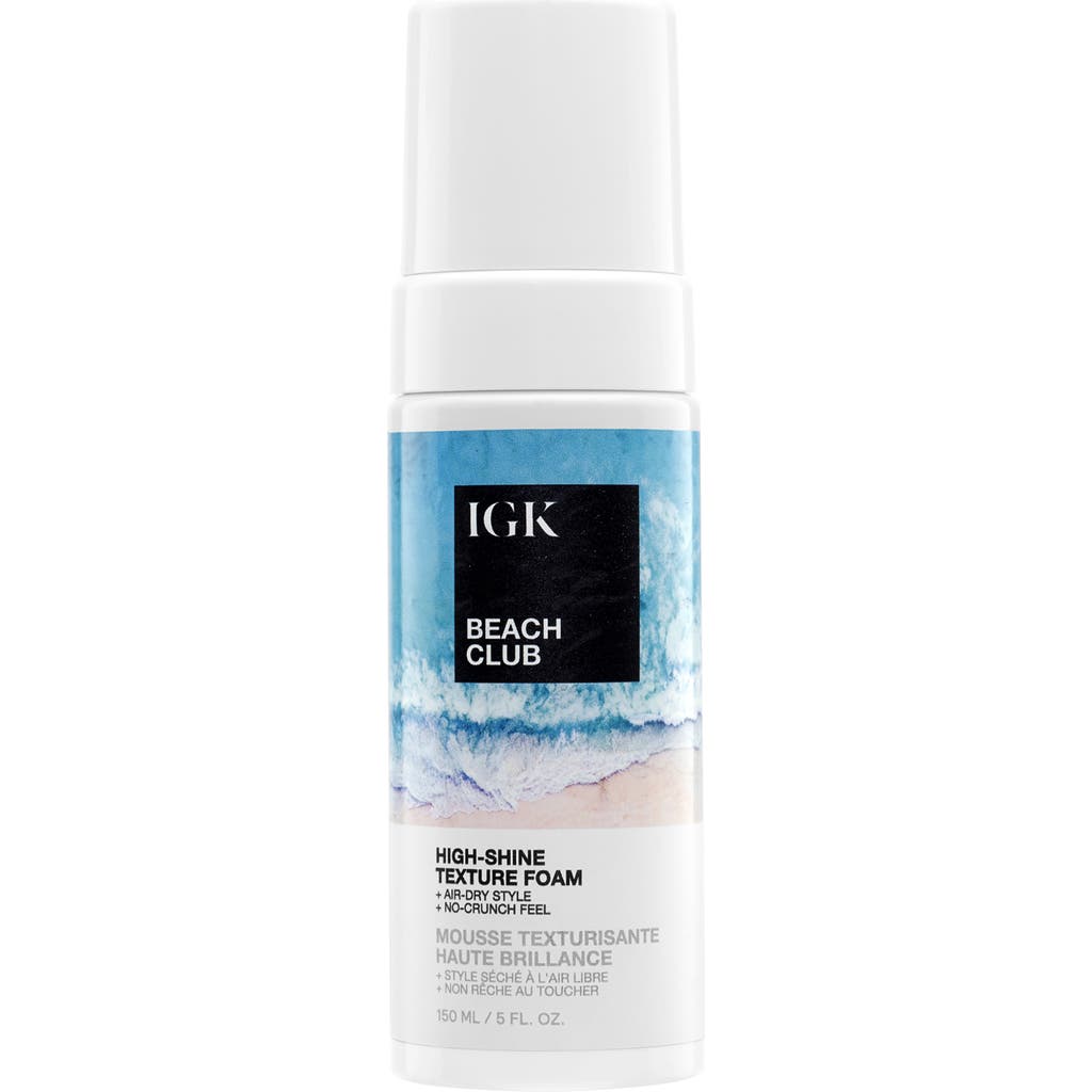Igk Beach Club High-shine Hair Texture Foam 5 oz In No Color