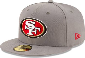 San Francisco 49ers Script Black Red Gold 59Fifty Fitted Hat by NFL x New  Era