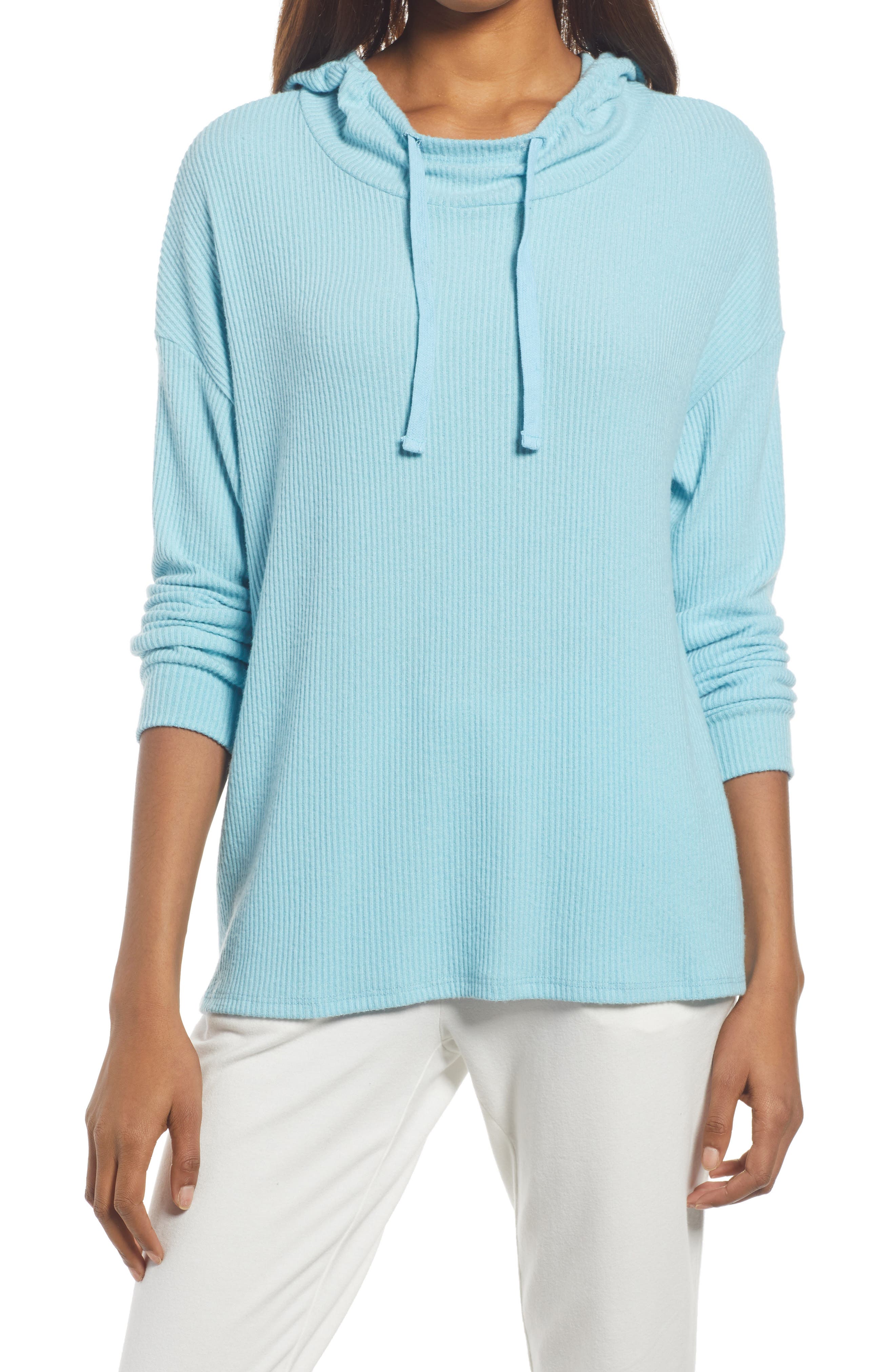 light blue sweatshirts womens