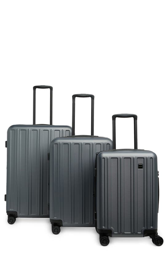Shop Calpak Wandr 3-piece Luggage Set In Charcoal