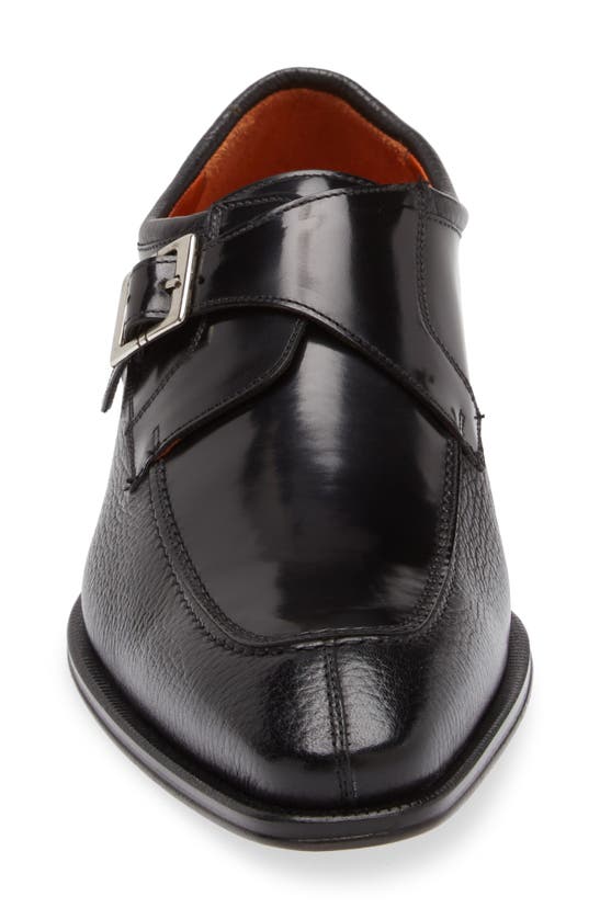 Mezlan Monk Strap Shoe In Black | ModeSens