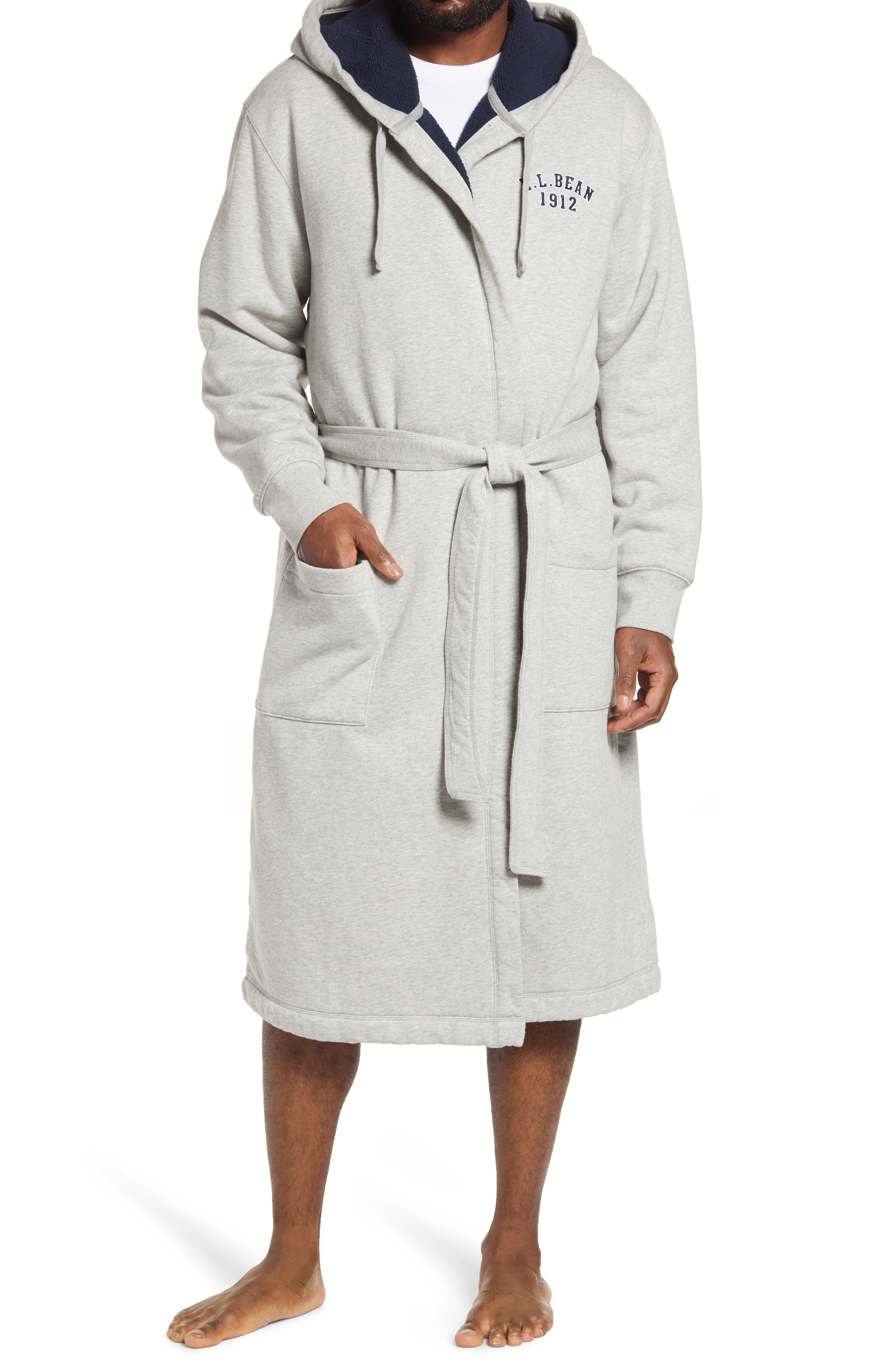 ll bean mens robe with hood