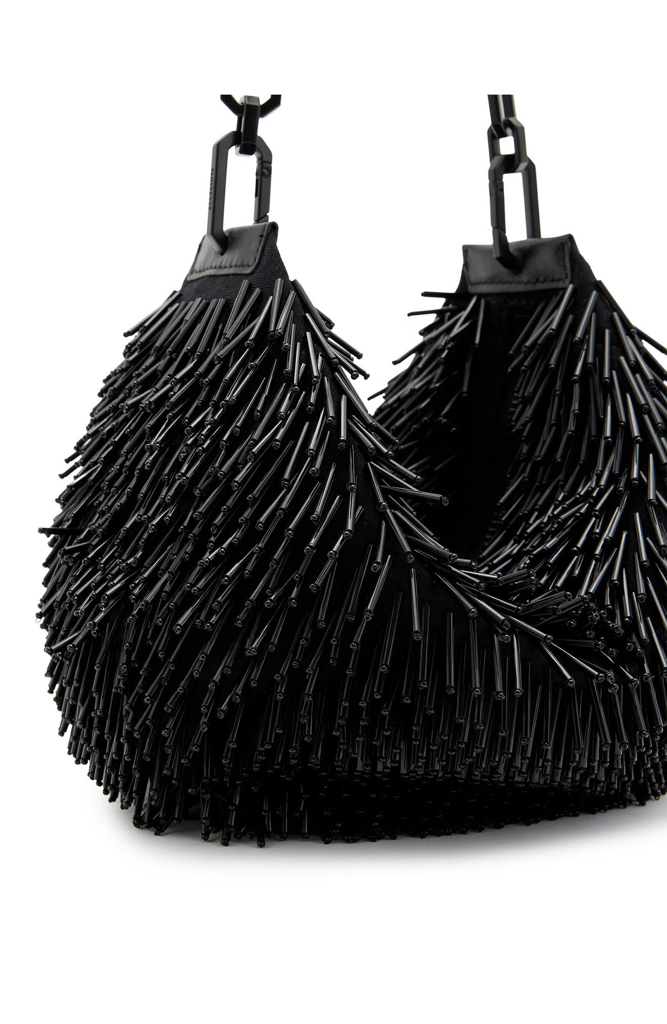 AllSaints Mini Madea Chain Handle Leather Shoulder Bag Nordstrom