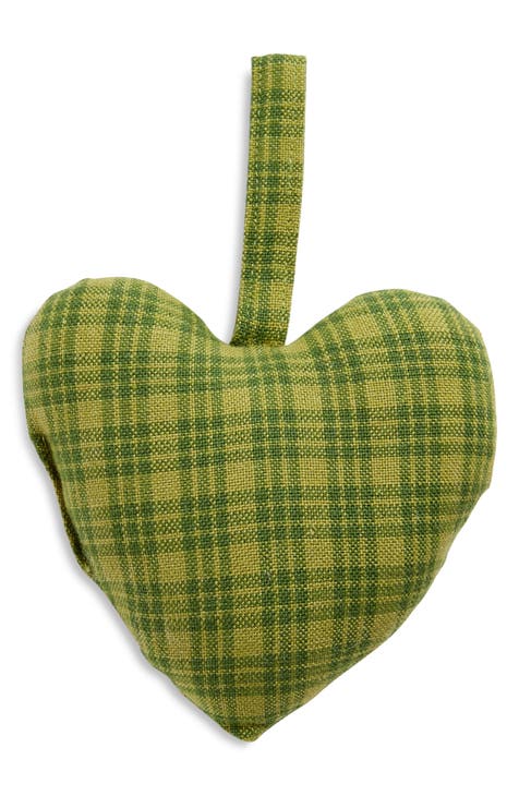 Plaid Heart Ornament