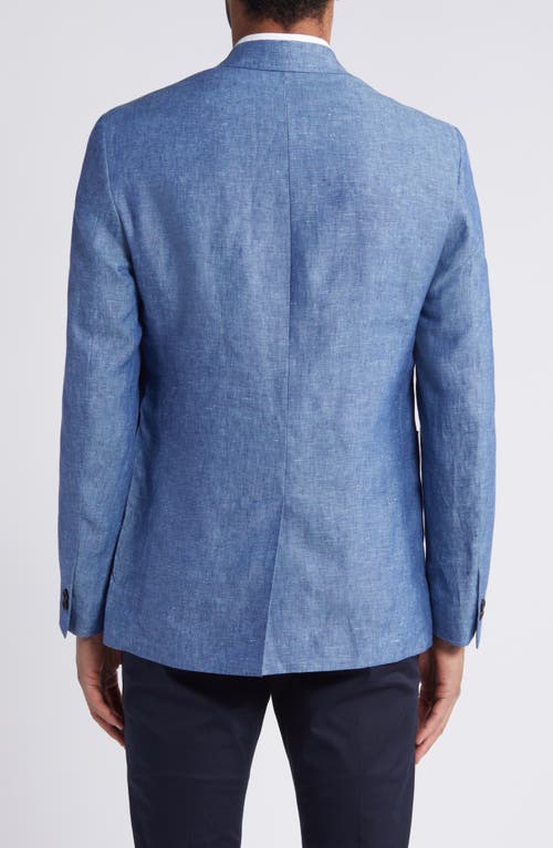 Shop Billy Reid Linen Sport Coat In Blue