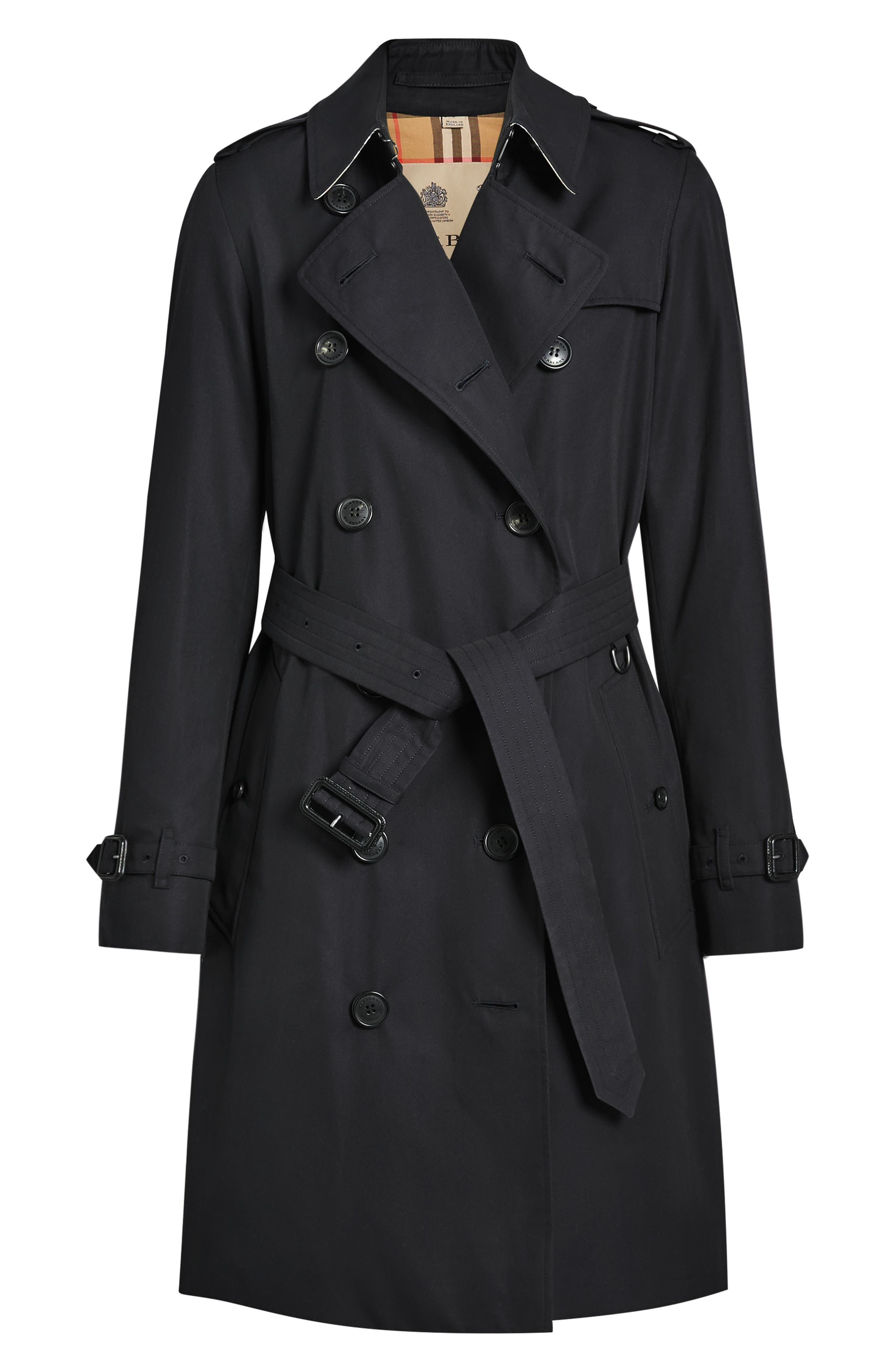 burberry black coat