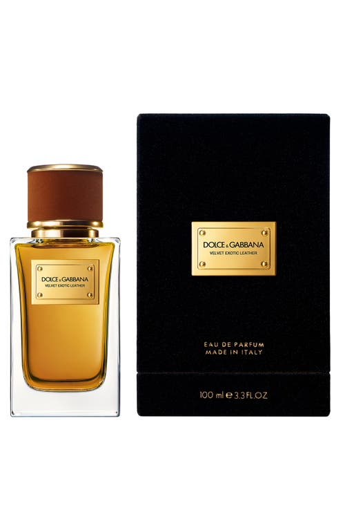 Dolce & Gabbana Dolce&gabbana Velvet Exotic Leather Eau De Parfum In No Color