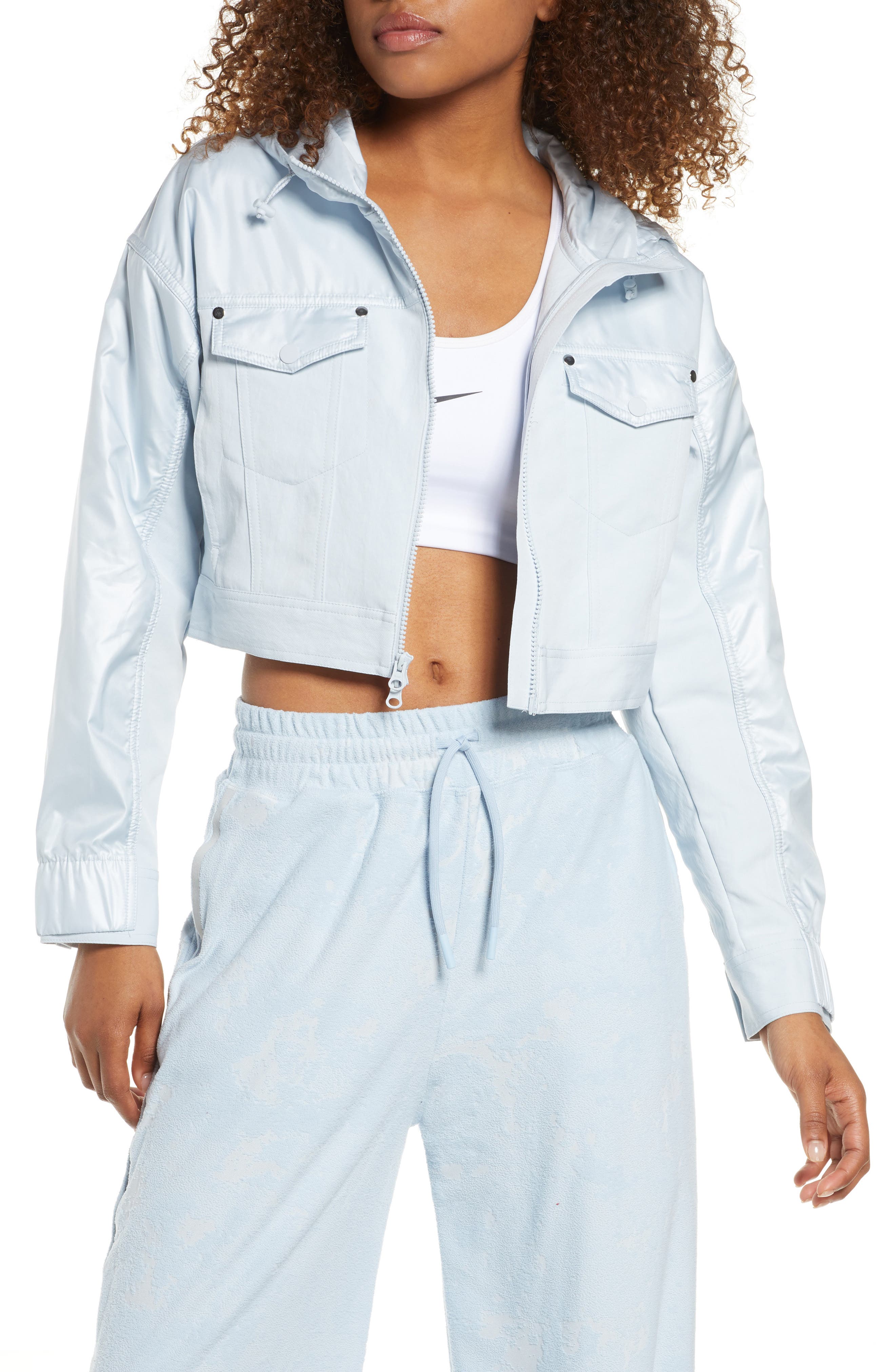 nike sportswear crop jacket