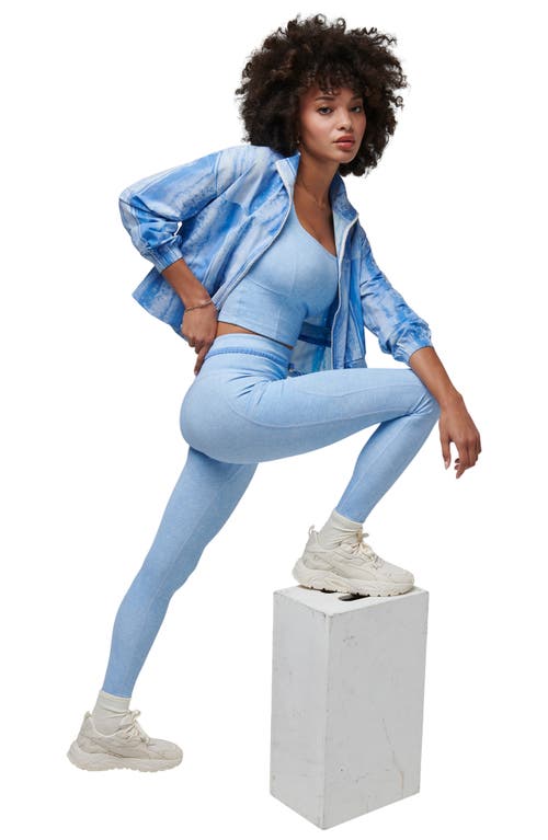 Travismathew Girls' Weekend Blouson Jacket In Cornflower Blue Multi