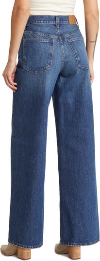 Superwide-Leg Jeans in Halleran Wash