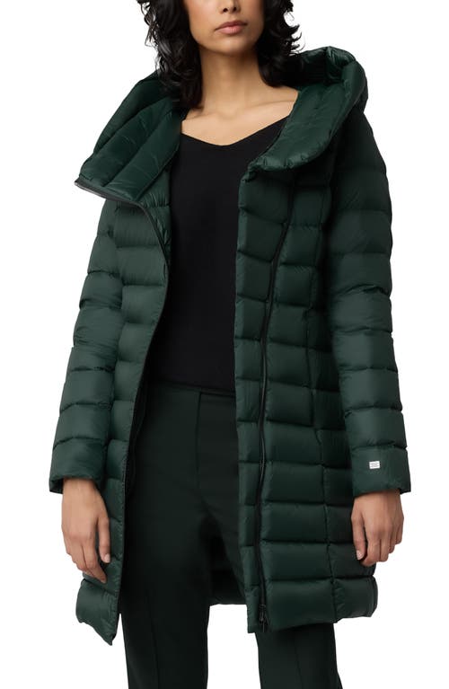 Shop Soia & Kyo Karelle Water Repellent 700 Fill Power Down Puffer Coat In Evergreen