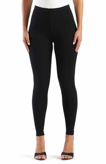 Athletic Works Seamed Ankle Tight Leggings X-Small Charcoal at   Women's Clothing store