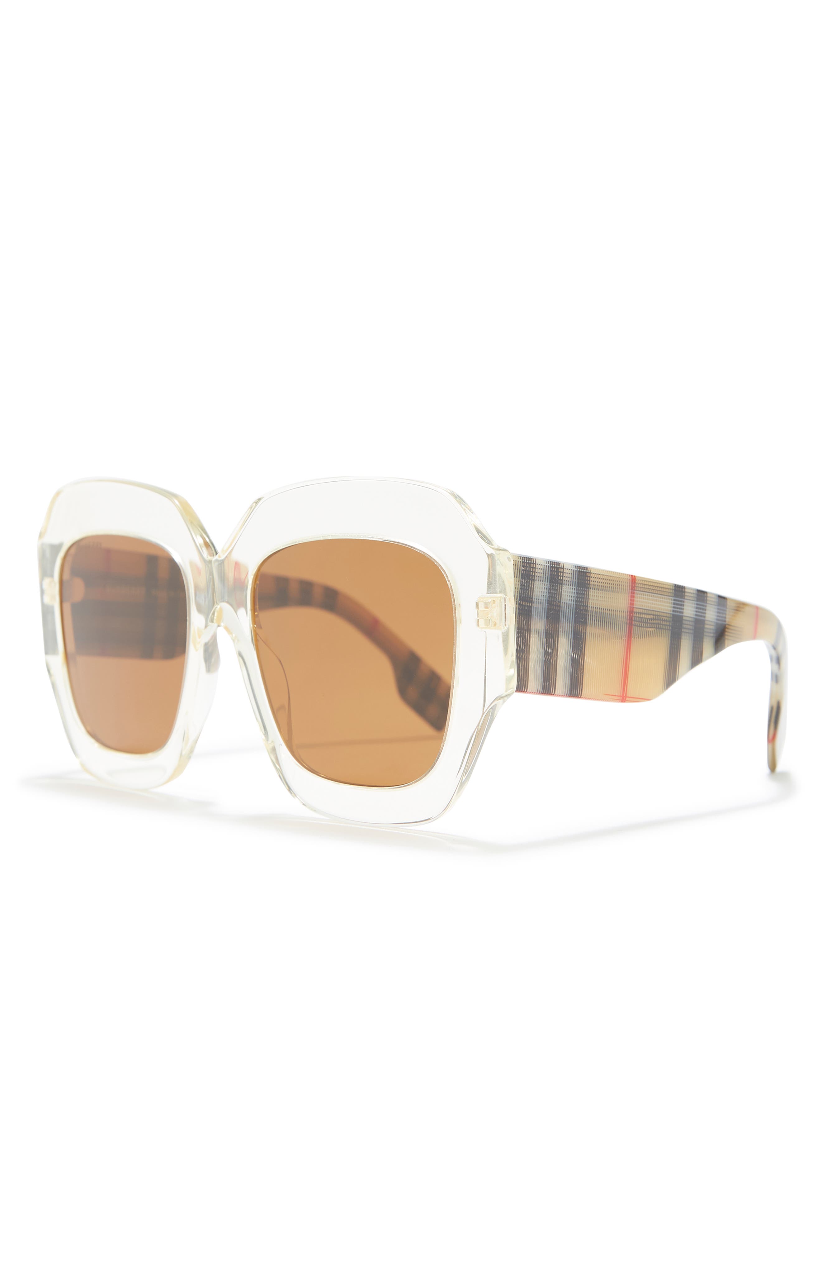 burberry 54mm square sunglasses