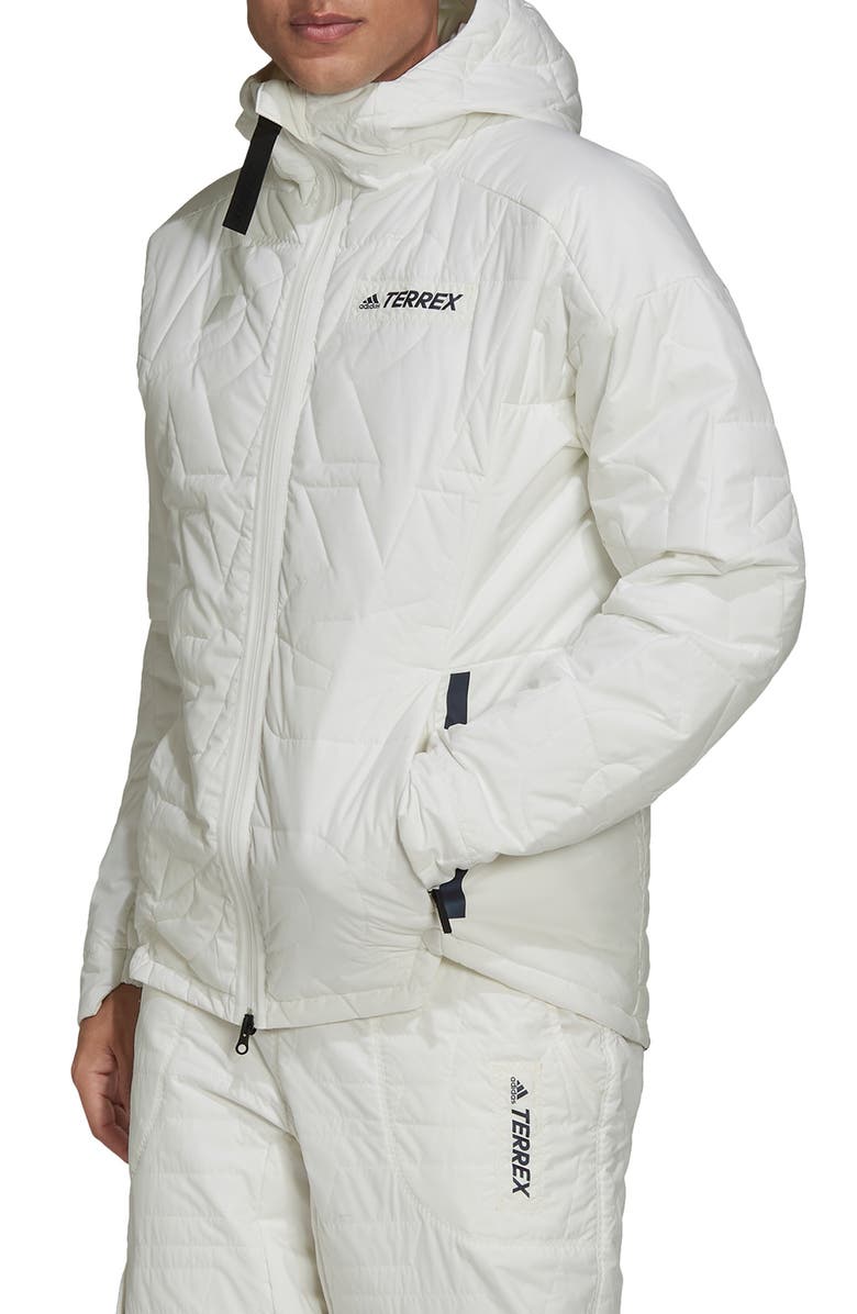 adidas Terrex adidas terrex primaloft MYSHELTER PrimaLoft® Hooded Padded Jacket | Nordstrom