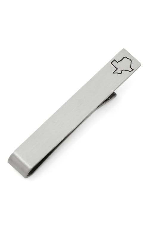 Cufflinks, Inc . Don't Mess With Texas Silk Tie, Lapel Pin & Tie Bar Gift Set In Silver Multi