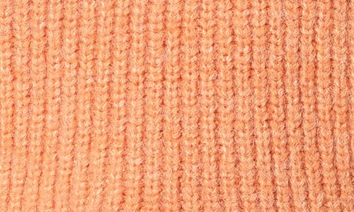 English Factory Collar Chunky Sweater In Peach