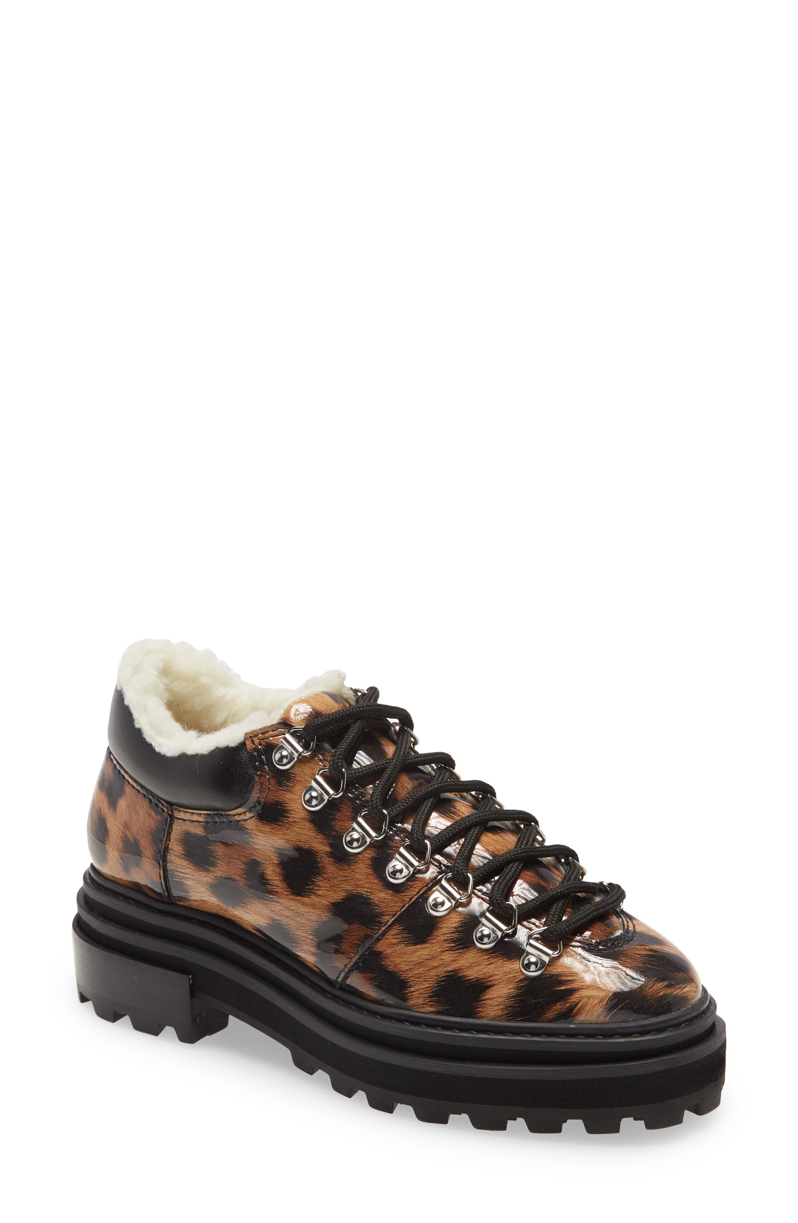 shearling lined ankle boots