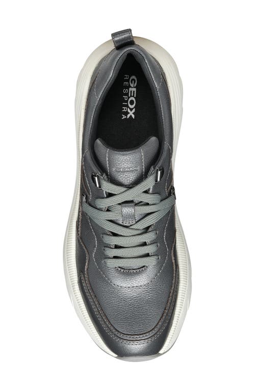 Shop Geox Diamanta Low Top Sneaker In Grey