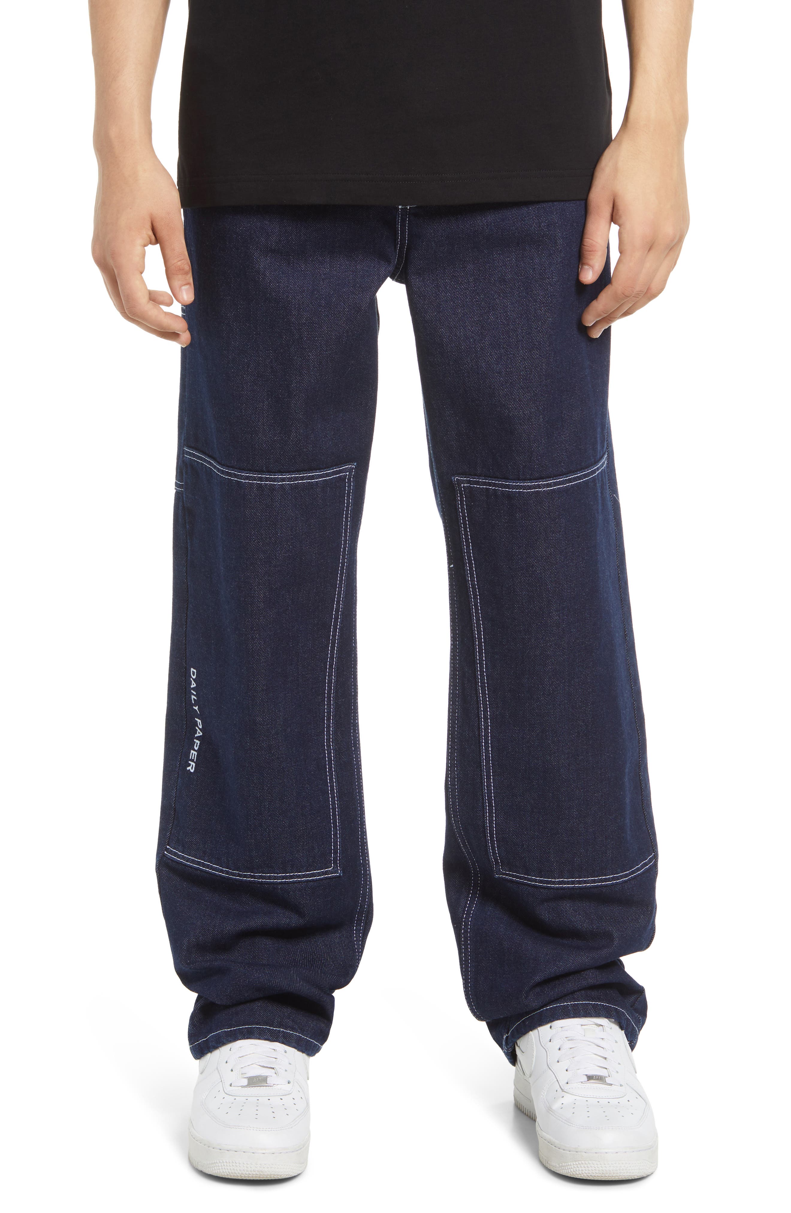 mens sweat pants that look like jeans