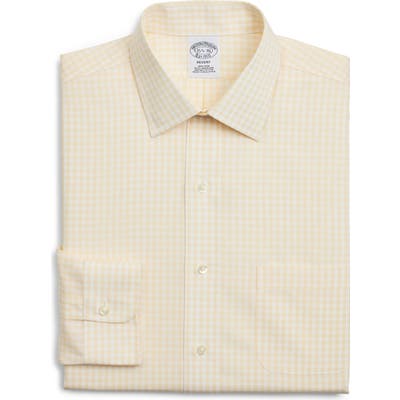 Brooks Brothers Regent Regular Fit Check Dress Shirt (3 For $207)