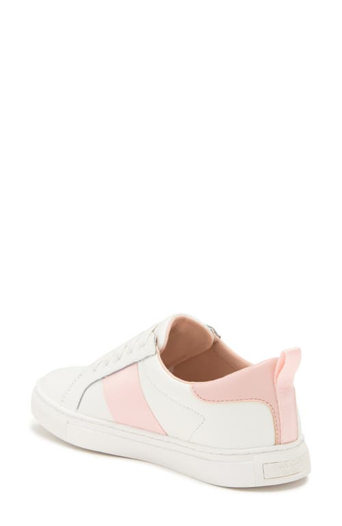 Shop Kate Spade New York Adorn Sneaker In Optic White/rose Smoke