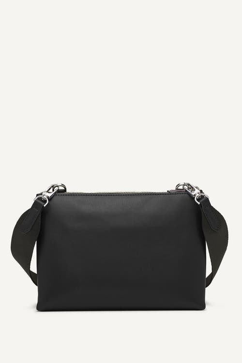 Dkny Tinsley Crossbody In Black/silver