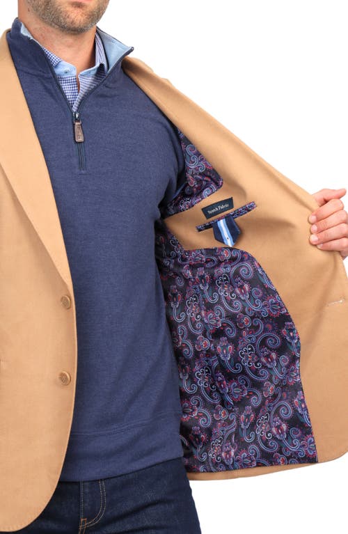 Shop Tailorbyrd Lux Cashmere Touch Sport Coat In Camel