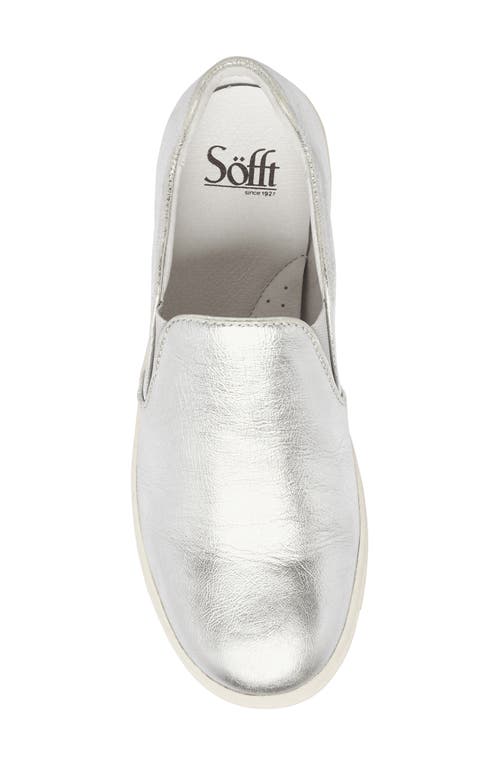 Söfft Roxie Slip-on Sneaker In Silver