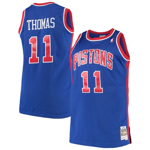 Women's G-III 4Her by Carl Banks White Detroit Pistons MVP Raglan Hoodie Long Sleeve T-Shirt Size: Medium