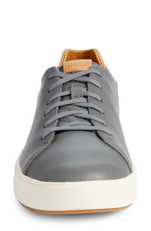 Olukai Lae‘ahi Li ‘ili Convertible Low Top Sneaker In Stone/stone