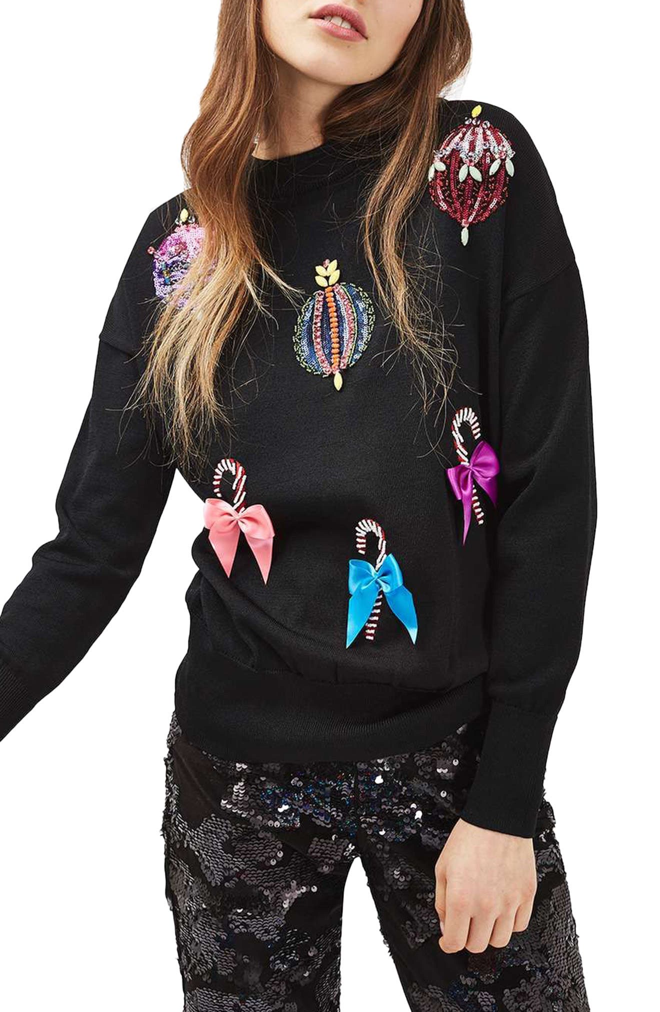 topshop christmas sweater