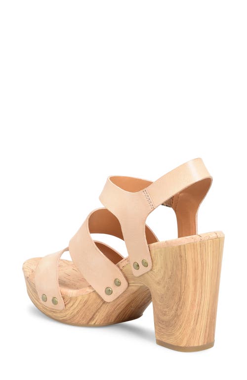 Shop Kork-ease ® Della Slingback Platform Sandal In Natural F/g
