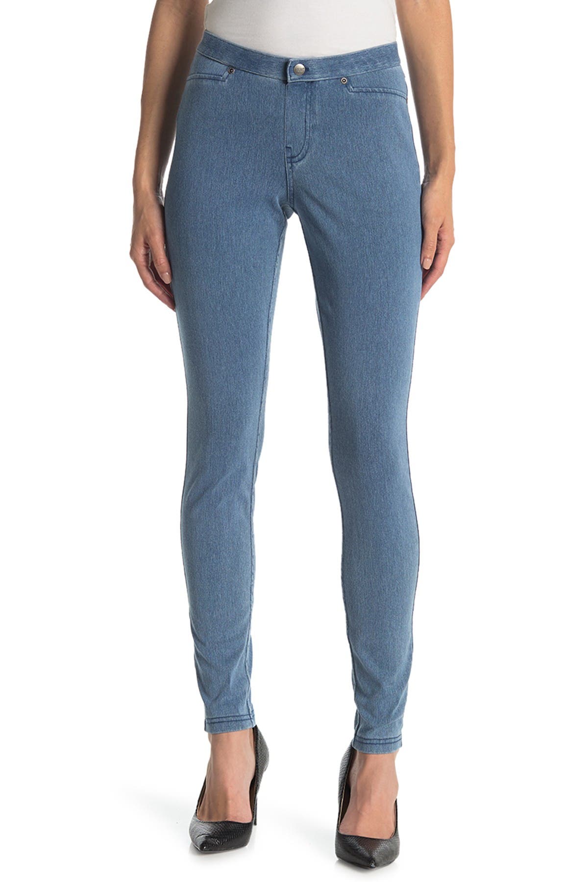 Hue Super Smooth Denim Leggings In 