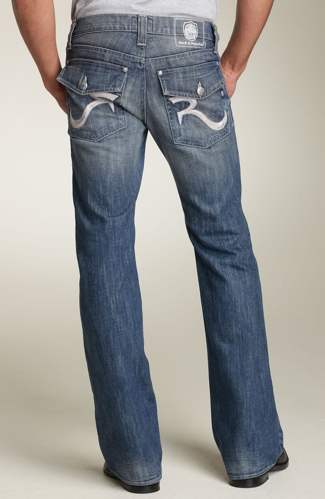 rock and republic straight leg jeans