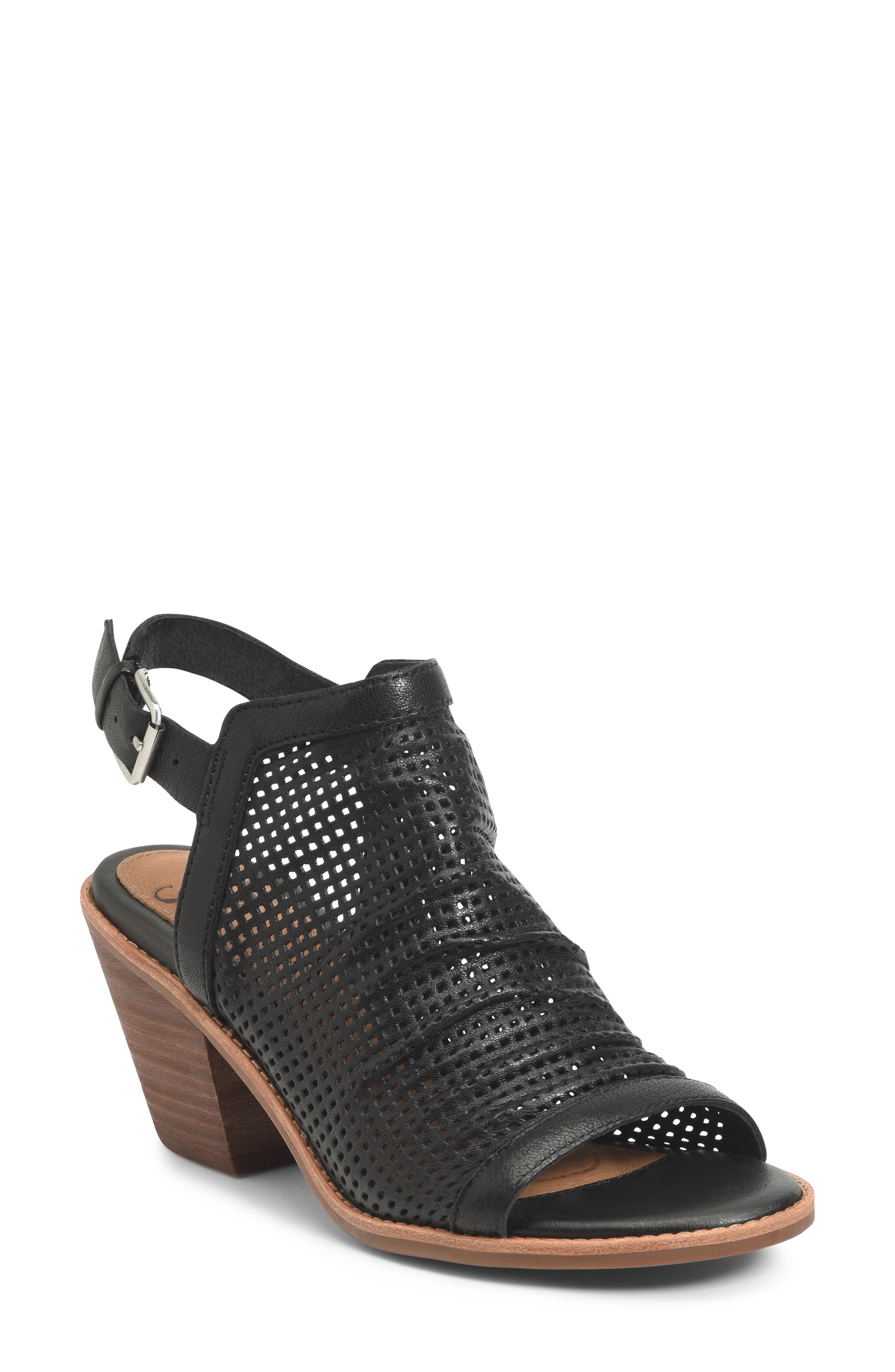 milly perforated leather bucket bag